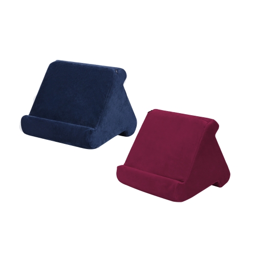 2x Tablet Pillow Holder Multi-angle Phone Support Book Rest Stands
