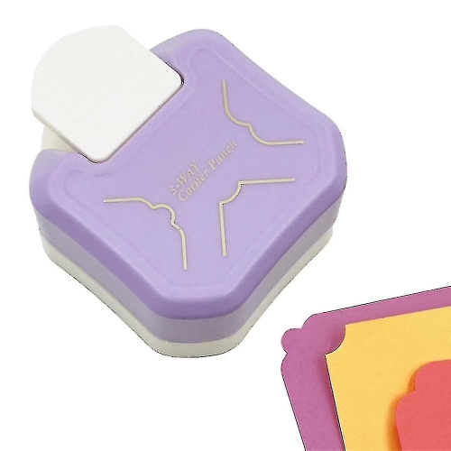 3 In 1 Corner Rounder Punch, 3 Way Corner Cutter For Paper Craft Laminate Diy Projects, Laminate