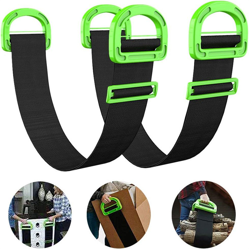 (2PCS) Moving and Lifting Straps for Furniture, Boxes, Mattress Construction, Lifting Straps