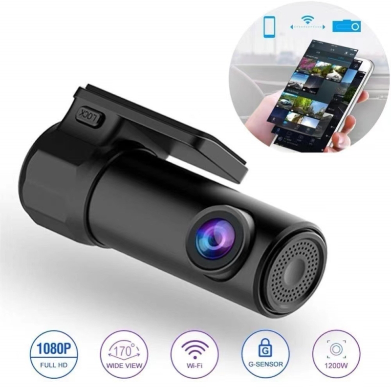 1080P Wifi Mini Car DVR Dash Camera - Night Vision Rear Camcorder & Digital Registrar