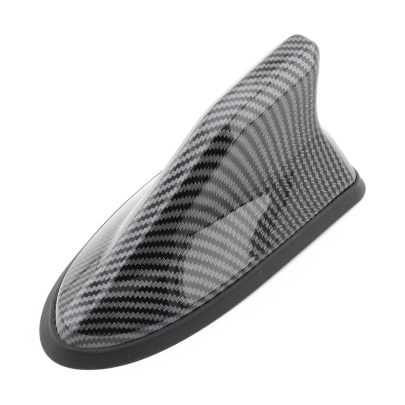 Silicone shark fin antenna universal with radio signal piano paint roof antenna modification installation without drilling