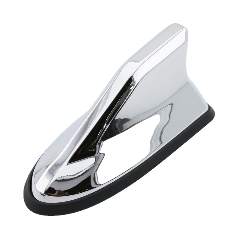 Silicone shark fin antenna universal with radio signal piano paint roof antenna modification installation without drilling