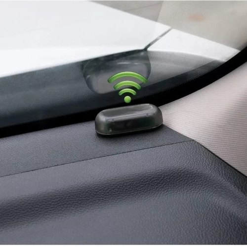 Car solar anti-theft light decorative light LED interior light simulation warning flashing light alarm anti-theft light induction led