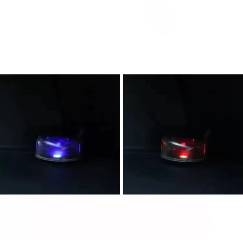 Car solar anti-theft light decorative light LED interior light simulation warning flashing light alarm anti-theft light induction led