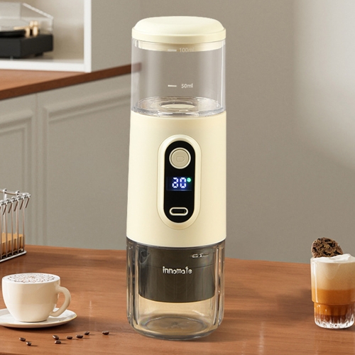 Wireless Portable Espresso Coffee Machine – Electric Capsule Coffee Maker for Outdoor, Car, and Home Use