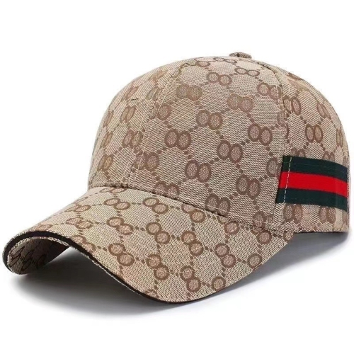 High Quality Canvas Baseball Cap Designer Women Fitted Cap Letter Stripe Men's Baseball Cap