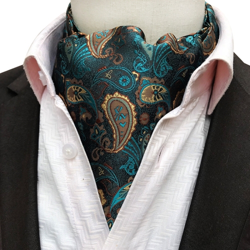 Fashion necktie with large pattern men's scarf