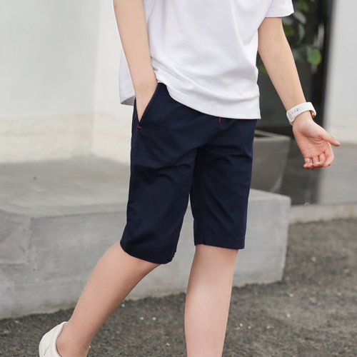 Children's clothing boys shorts children's summer clothing medium and large children's summer thin cotton cropped pants baby boy casual pants