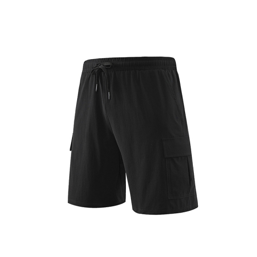 Men’s Ice Silk Quick-Dry Cargo Shorts – Lightweight Summer 5-Point Sports Shorts