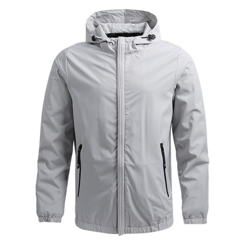 Men's Spring & Autumn Casual Hooded Bomber Jacket – Baseball Style Outerwear