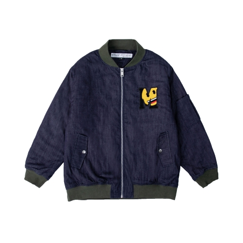 Retro unisex jacket washed coat couple autumn and winter