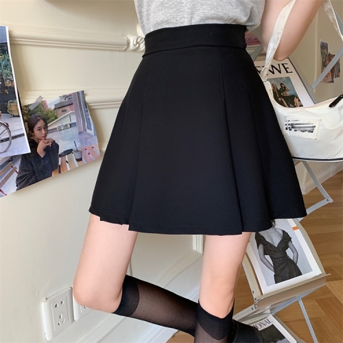 Skirt high waist umbrella skirt all-match big swing skirt a-line short skirt waist tutu skirt