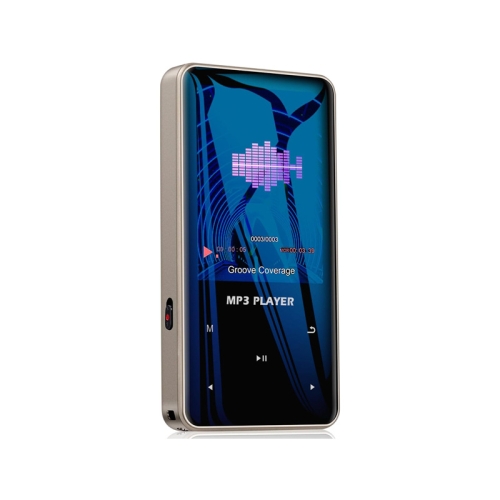 2.4-Inch Sports MP3 Player with Touch Buttons - Bluetooth, Clip-on, Multimedia, and Audiobook Support
