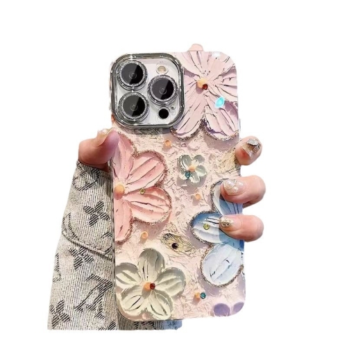 Graffiti Oil Painting Floral iPhone Case