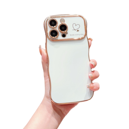 Electroplated Wave Pattern iPhone Case