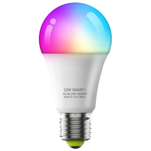 Wi-Fi Smart LED Bulb with Voice Control, Dimmable and Color-Changing