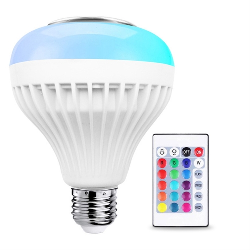 Smart Wireless Bluetooth-Controlled Music LED Bulb - Color-Changing RGB Light