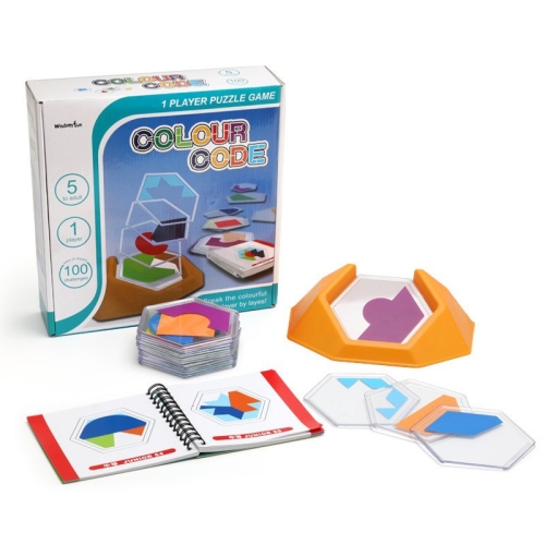 Color Code Puzzle Educational Logic Board Game Jigsaw Geometric Matching Puzzles
