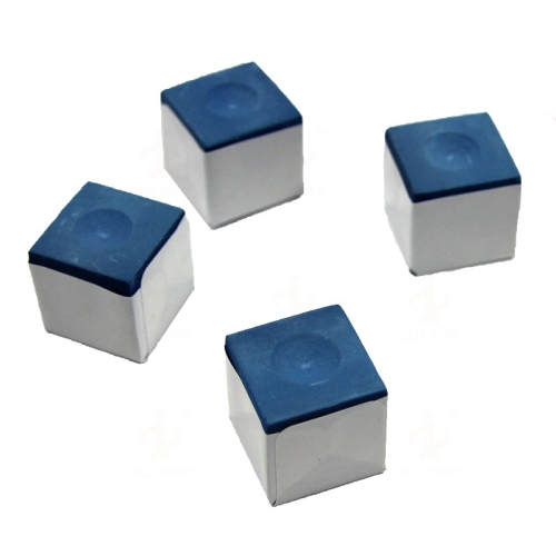 12 Pieces Pool Chalk Cubes Cubes Of Pool Cue Chalk Accessory For Tournaments Blue