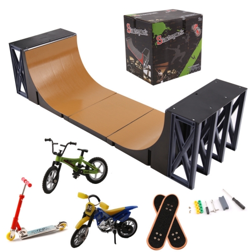 Finger Skateboard Toy Party Gift Boys Finger Skateboard Ramp