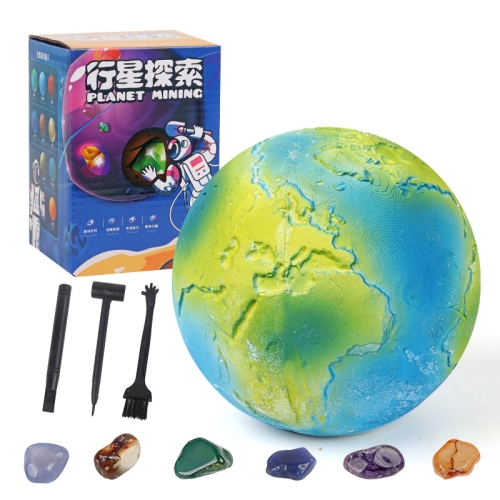 Gemstone Digging Set Fossils Solar System For Children Adults Birthday Gifts