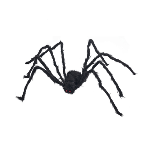 Super large spider Halloween decoration props party secret room trick simulation plush spider