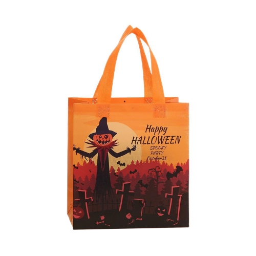 Halloween Creative Gift Bag – Pumpkin Ghost Candy Trick-or-Treat Tote