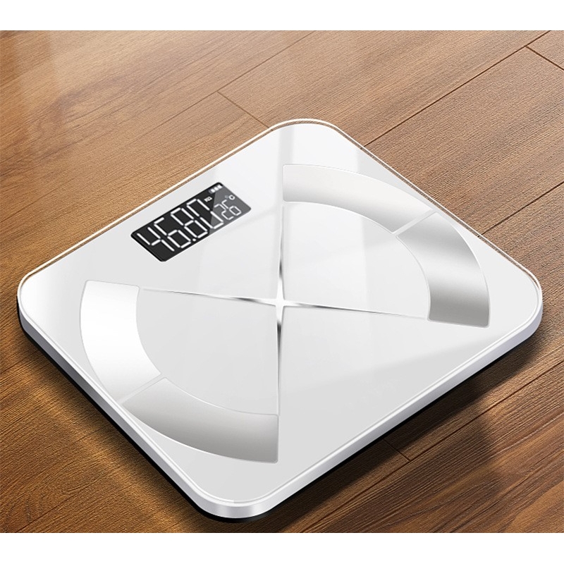 Digital Weight Scale  With Clear LED Display Bluetooth Scale Supports Mobile App