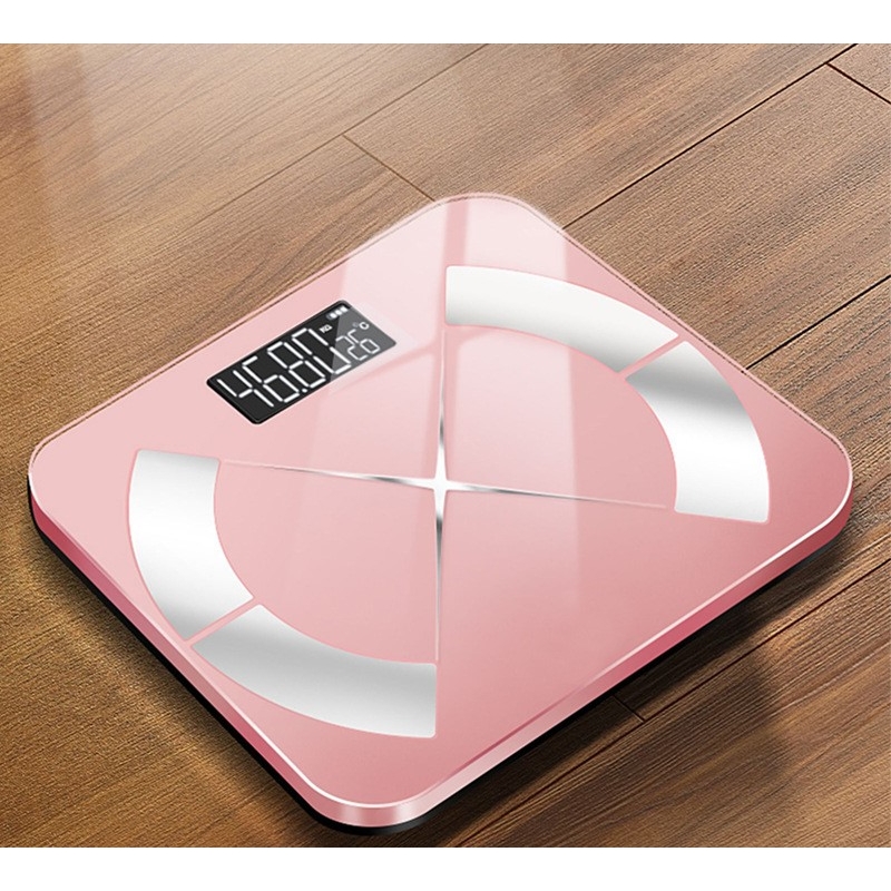 Digital Weight Scale  With Clear LED Display Bluetooth Scale Supports Mobile App