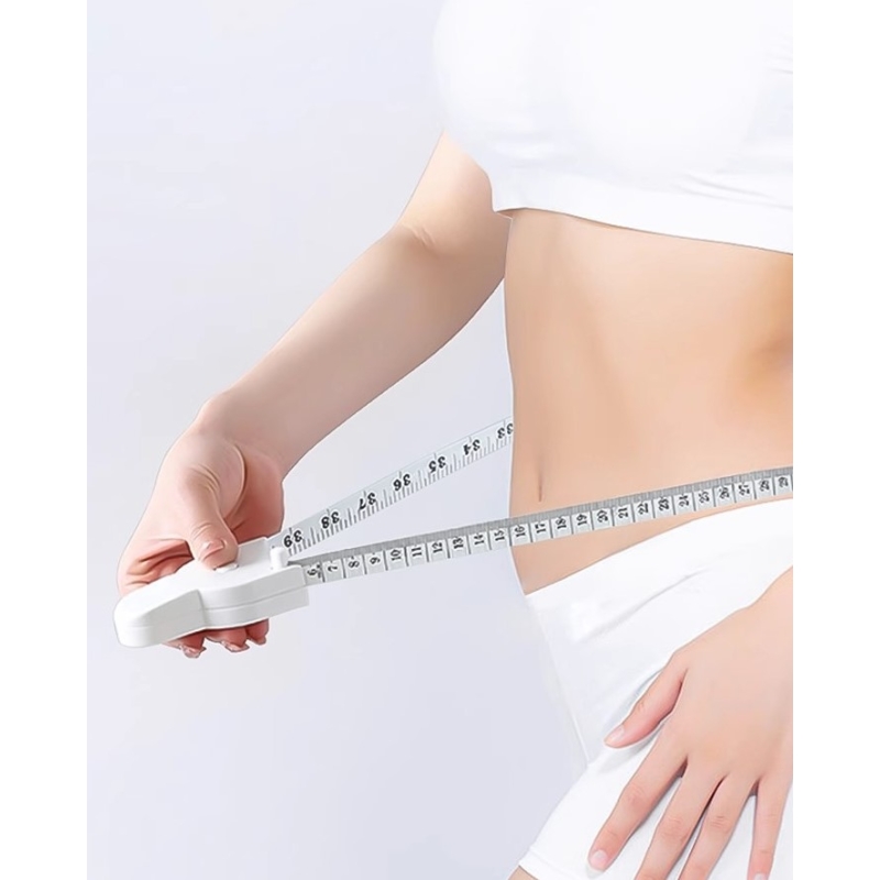 Fitness Body Fat Caliper Three-dimensional Ruler Sewing Tailor-tape Measure Tool