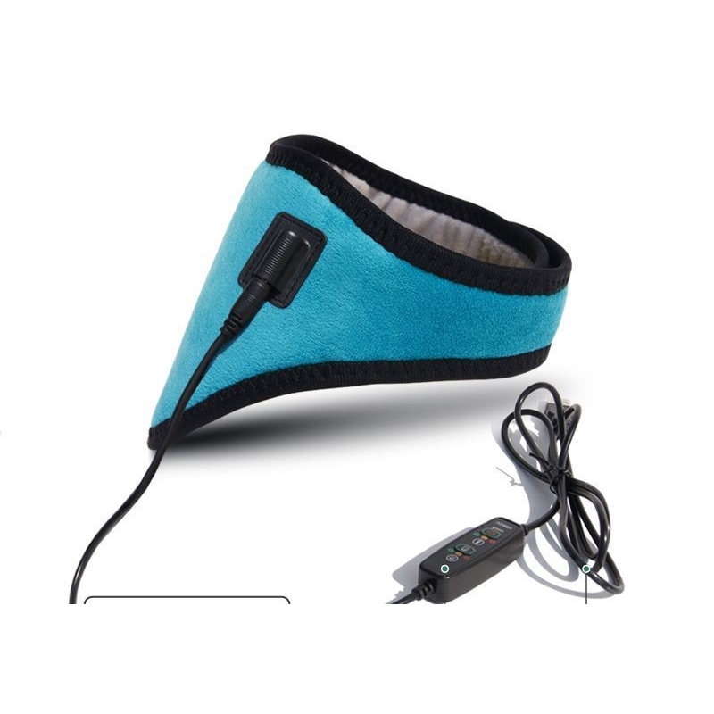 Graphene Heated Neckband Adjustable Moxibustion Neck Protector Pain Relieve Tool