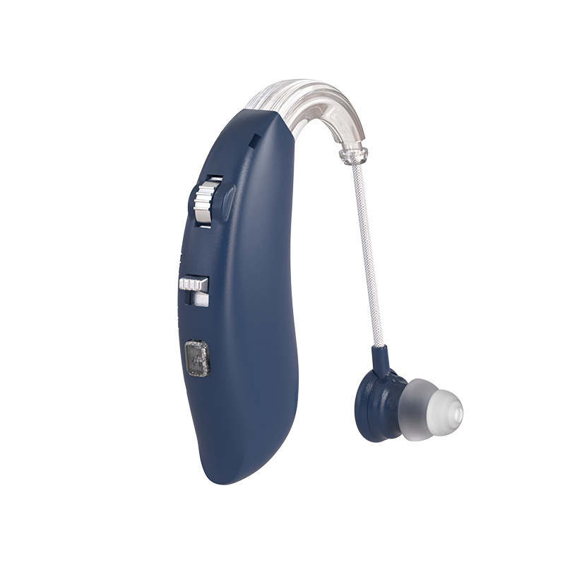 Wireless Digital Hearing Aid With Bluetooth  Rechargeable Adjustable Volume