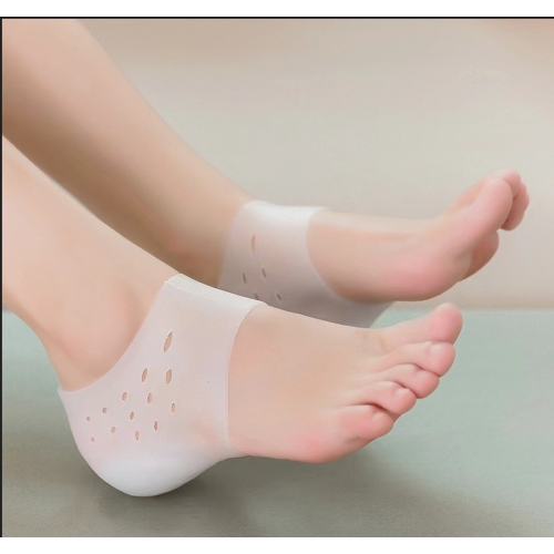 1 Pair Invisible Silicone Heightening Insole Plantar Fasciitis Gel Insole