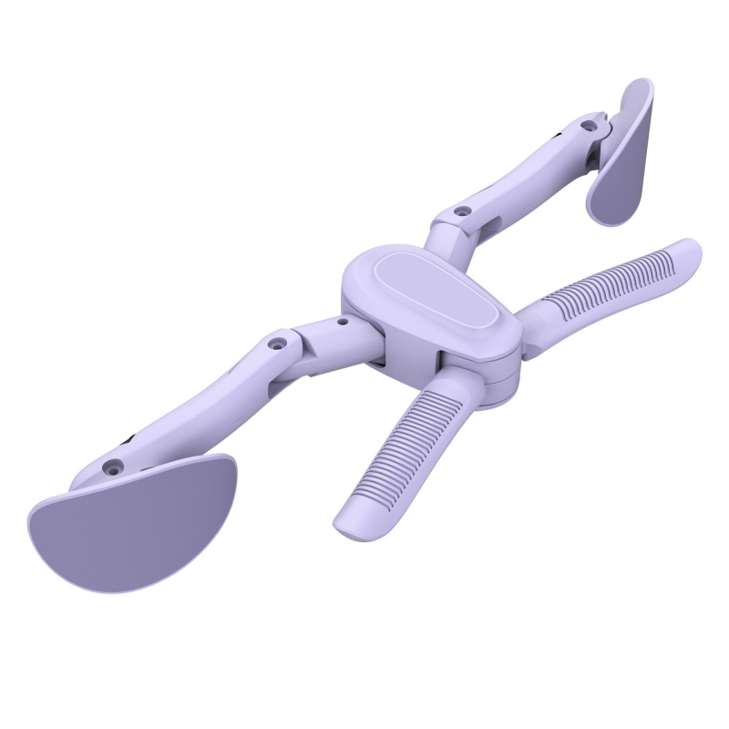 Arm Resistance Trainer Device Helps To Tone Arms Chest Adults Arm Exercises Purple