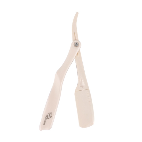 Foldable Straight Edge Razor for Men Professional Barber Shaving Blade Holder