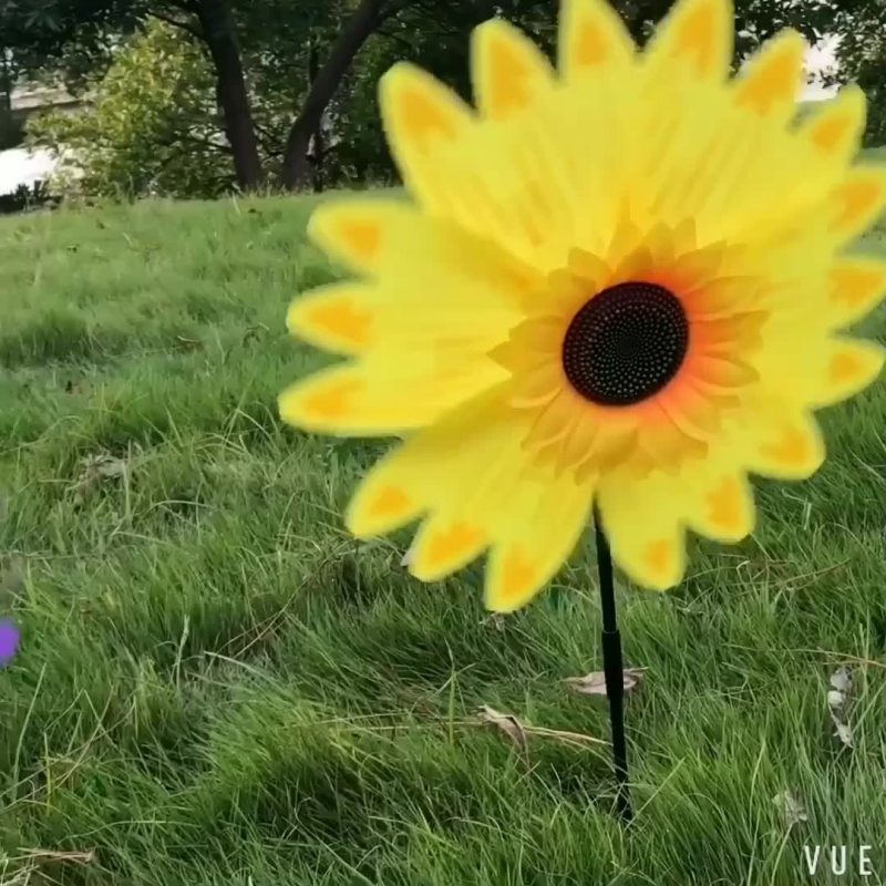 14 Inch Pinwheels Spinners Pinwheel Suitable For,  Outdoor, Yard, Yellow