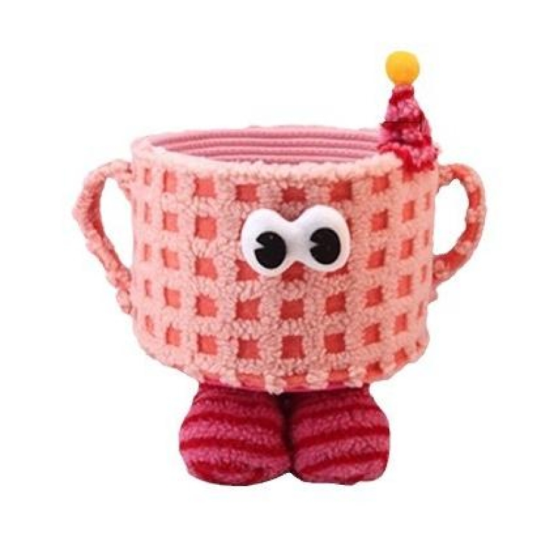 Storage Basket - Storage Bin - Monster Face - Lovely Home Decor