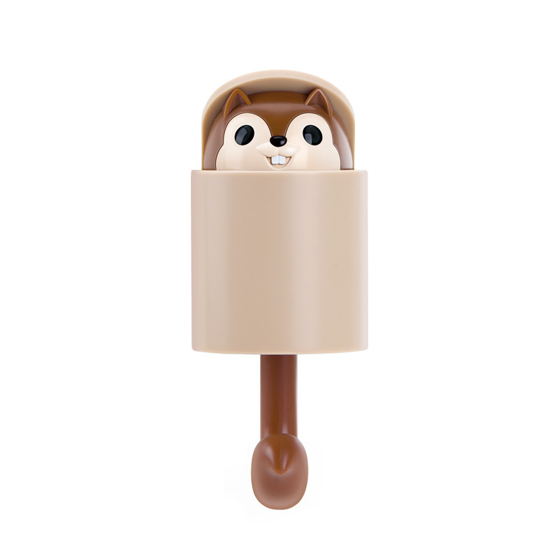 Cartoon Squirrel Wall Hook | Creative & Durable Home Decor Hook