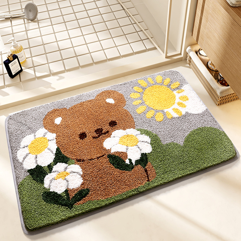 Bathroom Anti-slip-Cute Bear-Carpet