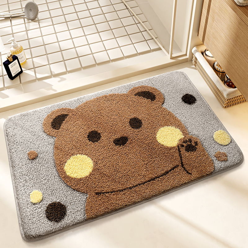 Bathroom Anti-slip-Cute Bear-Carpet