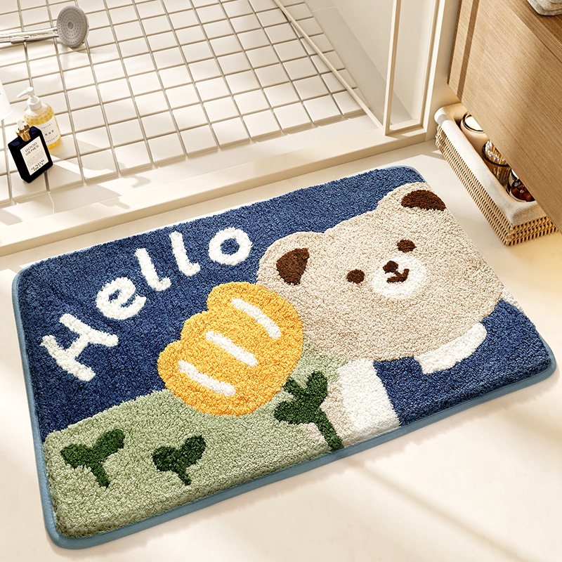 Bathroom Anti-slip-Cute Bear-Carpet