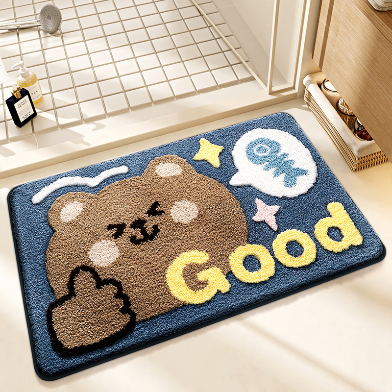 Bathroom Anti-slip-Cute Bear-Carpet