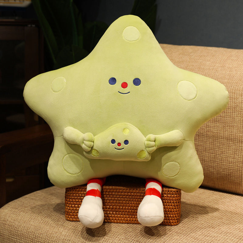 Cute cheese plush toy stuffed food cheese throw pillow