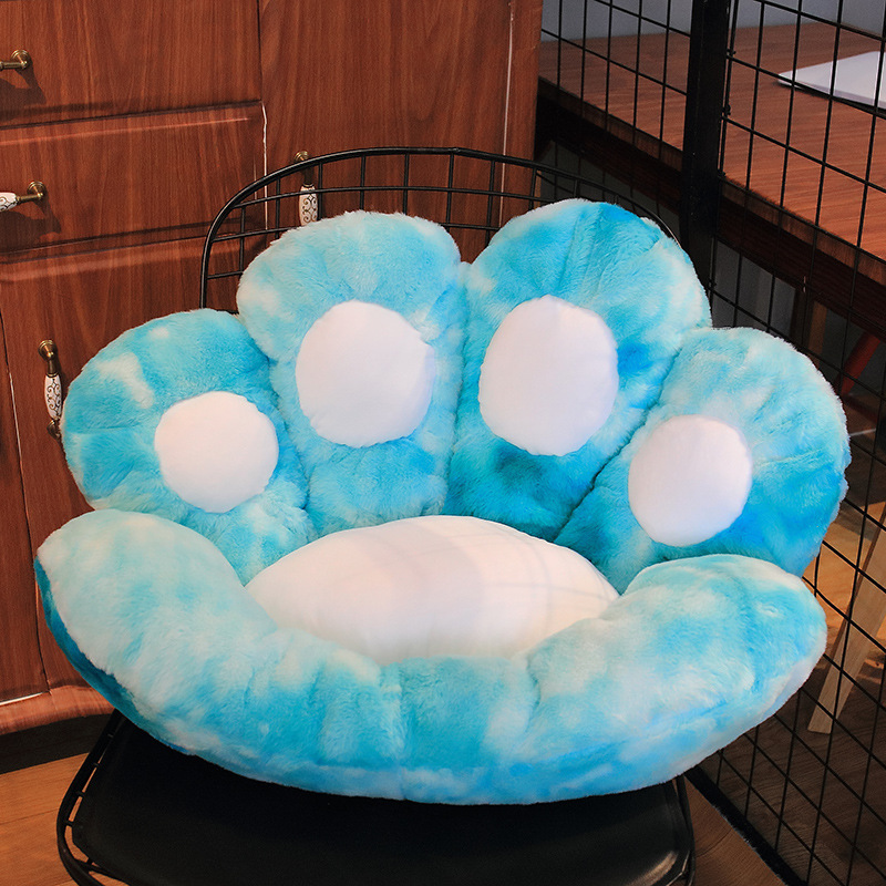 Seat Cushion Cat Paw Shaped Cute Seat Cushion Cat Paw Shaped Lazy Sofa Office Chair Cushion For