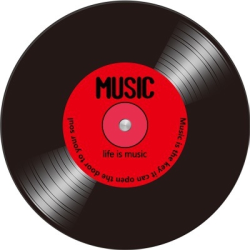 Vinyl Record Round Floor Mat Floor Cover Carpet