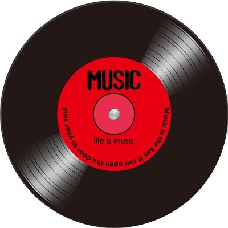Vinyl Record Round Floor Mat Floor Cover Carpet