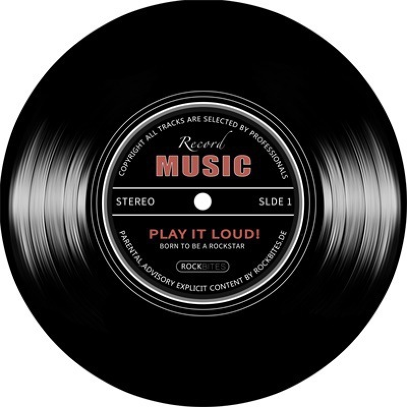 Vinyl Record Round Floor Mat Floor Cover Carpet