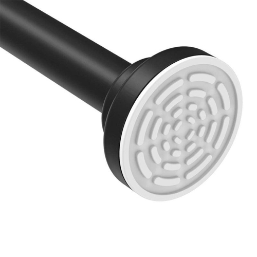 Shower curtain rod tension 40-72 inches Never rust Anti-slip spring tension No drilling required Suitable for bathroom and kitchen