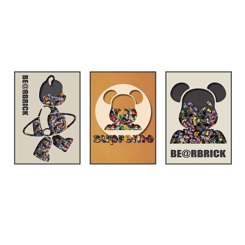 3-modern-triptych-violence-bear-sofa-background-wall-painting-frameless-painting