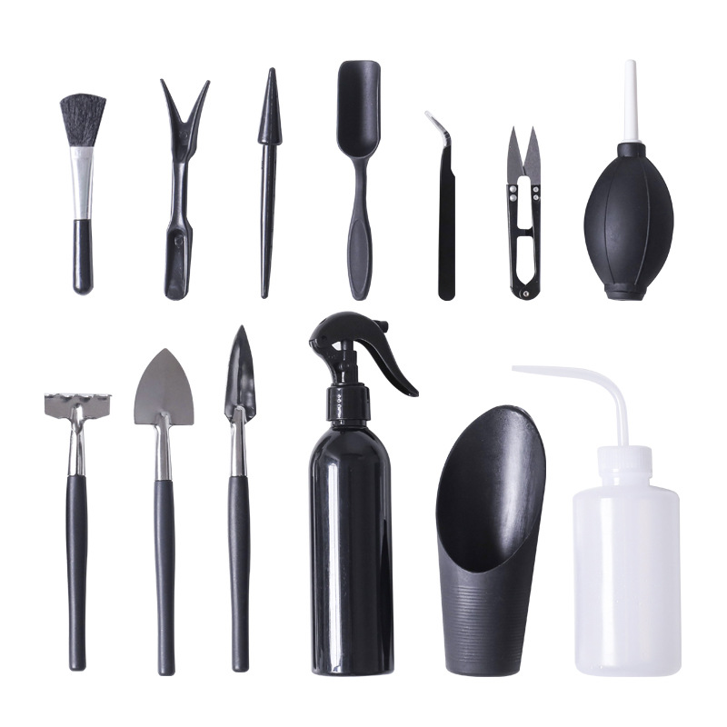 Succulent Tools, Mini Garden Tools, Succulent Gardening Hand Tool Set for Seedling Soil